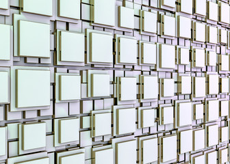 Abstract image of cubes background. 3D