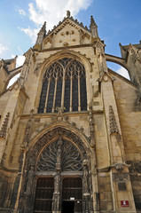 Fototapeta premium Reims, la cattedrale di Notre-Dame - Francia
