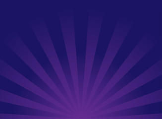 Sunlight wide horizontal background. Purple color burst background.