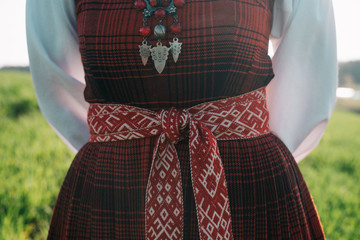 Lielvardes belt in spring