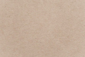 Abstract beige recycled paper texture background or backdrop. Empty old cardboard or recycling paperboard for design element. Simple light brown grainy surface for journal template presentation.