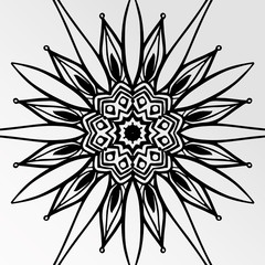 Abstract linear black and white ink drawing, Creative seamless pattern. Textures made with ink. Hand-drawn for your designs: posters, invitations, cards, etc. Vector.