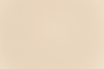 Abstract beige paper texture background or backdrop. Empty clean note page or parchment sheet for decorative design element. Simple light brown pattern surface for journal template presentation.