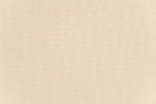 Abstract beige paper texture background or backdrop. Empty clean note page or parchment sheet for decorative design element. Simple light brown pattern surface for journal template presentation.