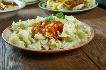 Campanelle pasta
