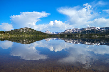 Alpine Lake in the Beartooth Mountains