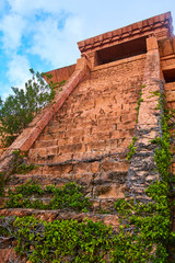 Fototapeta premium Mayan Temple Bahamas Atlantis Paradise Island