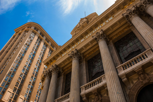 Rio de Janeiro, Brazil: The Municipal Theatre in Rio de Janeiro. Brazil