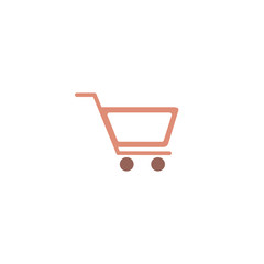 Shopping Cart Icon, flat design best vector icon. Color icon