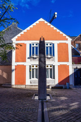 La Cour Saint-Antoine or Saint-Antoine Yard at Liege, Belgium