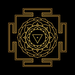 hinduism yantra sacred geometry mandala.