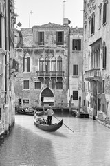 gondola in venice in italy