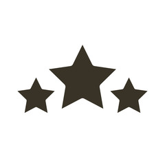Star Icon vector. Star vector icon. Star Icon in trendy flat style isolated on white background. Rating symbol for web design.
