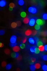 abstract blurred bokeh