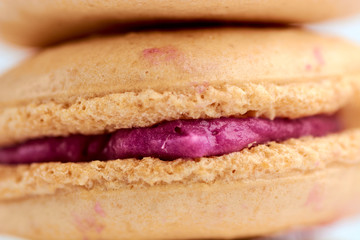 cooking homemade macarons at home with your hands