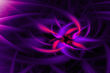 Fantastic illustration. Abstract art. Screensaver