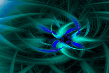 Fantastic illustration. Abstract art. Screensaver