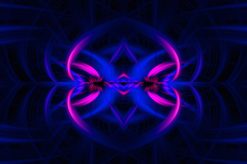 Fantastic illustration. Abstract art. Screensaver