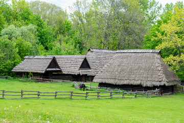 Ancient houses in country side