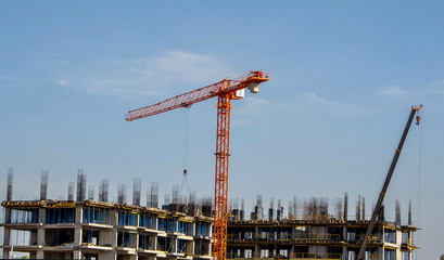 Construction of the new building