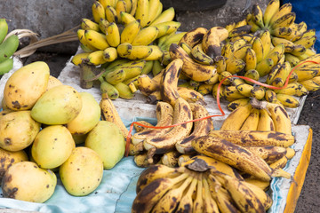 amount of banana fruits