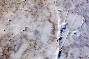 Sand and mud close up