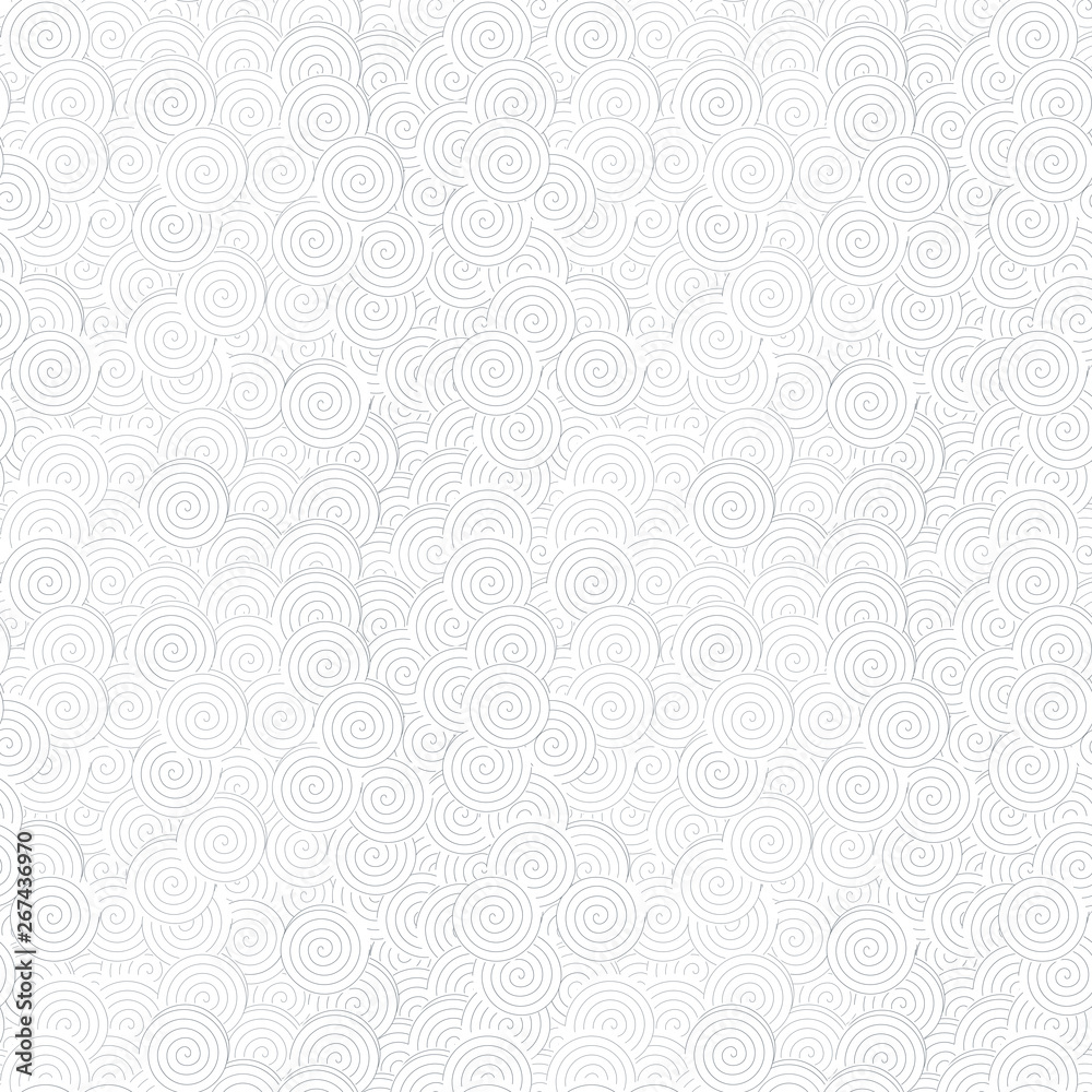 Poster Abstract geometric pattern with swirls . Spiral shapes background. EPS 10 stock vector.