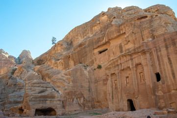Petra ancient city, architectural treasure in Jordan.