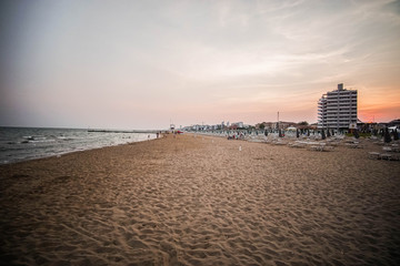 Obraz premium Jesolo am Abend
