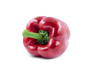 red pepper isolated on white background