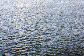 Water surface with ripples