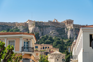 The Acropolis of Athens, with the Parthenon Temple
