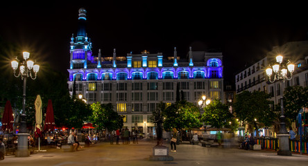 Fototapeta na wymiar Madrid Huertas