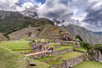 Fototapeta na wymiar Machu Picchu archeological Inca complex near Cusco, Peru.