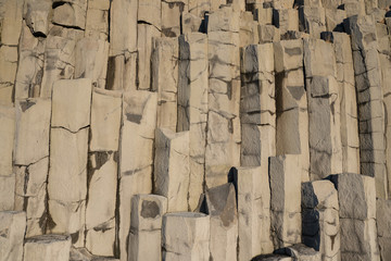 Background image, basalt rocks