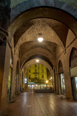 Obraz premium Bologna cityscape by dusk. Italy