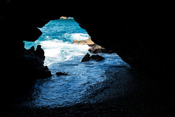Sea Cave Maui Hawaii