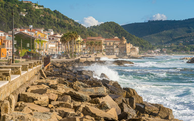 The beautiful village of Santa Maria di Castellabate, Cilento, Campania, southern Italy.