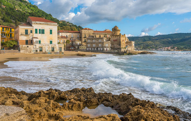 The beautiful village of Santa Maria di Castellabate, Cilento, Campania, southern Italy.