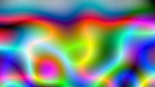 abstract holographic cg wave ripples. Luminous surreal iridescent background for tv show intro, opener, christmas theme, holiday, party, clubs, event, music clips, advertising footage. Fast motion