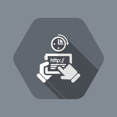 Connection time icon