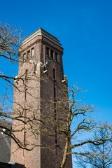 tower of church in Dordrecht, The Netherlands