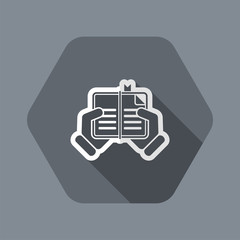 Book read icon