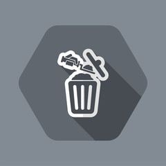 Disposal of construction materials