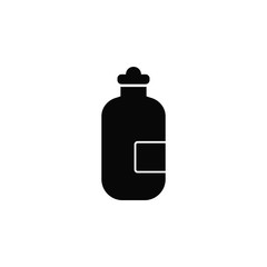 Bottle, wine, drink  icon. Element of kitchen for mobile concept and web apps illustration. Thin flat icon for website design and development, app development. Premium icon