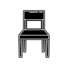 Furniture Chair  icon. Element of household for mobile concept and web apps icon. Glyph, flat icon for website design and development, app development