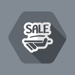 Discount label icon