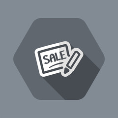 Discount label icon