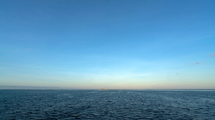 The Tubbataha Reef Marine Park is UNESCO World Heritage Site in the middle of Sulu Sea, Philippines.