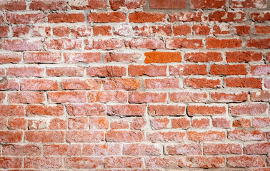 Full frame brick wall background